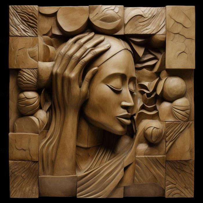 نموذج ثلاثي الأبعاد لآلة CNC 3D Art 